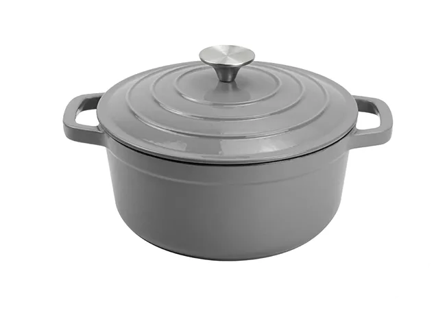 Gray Soup Pot