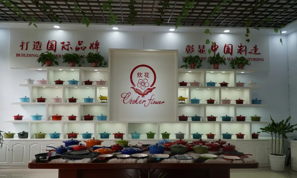 cast iron cookware factory