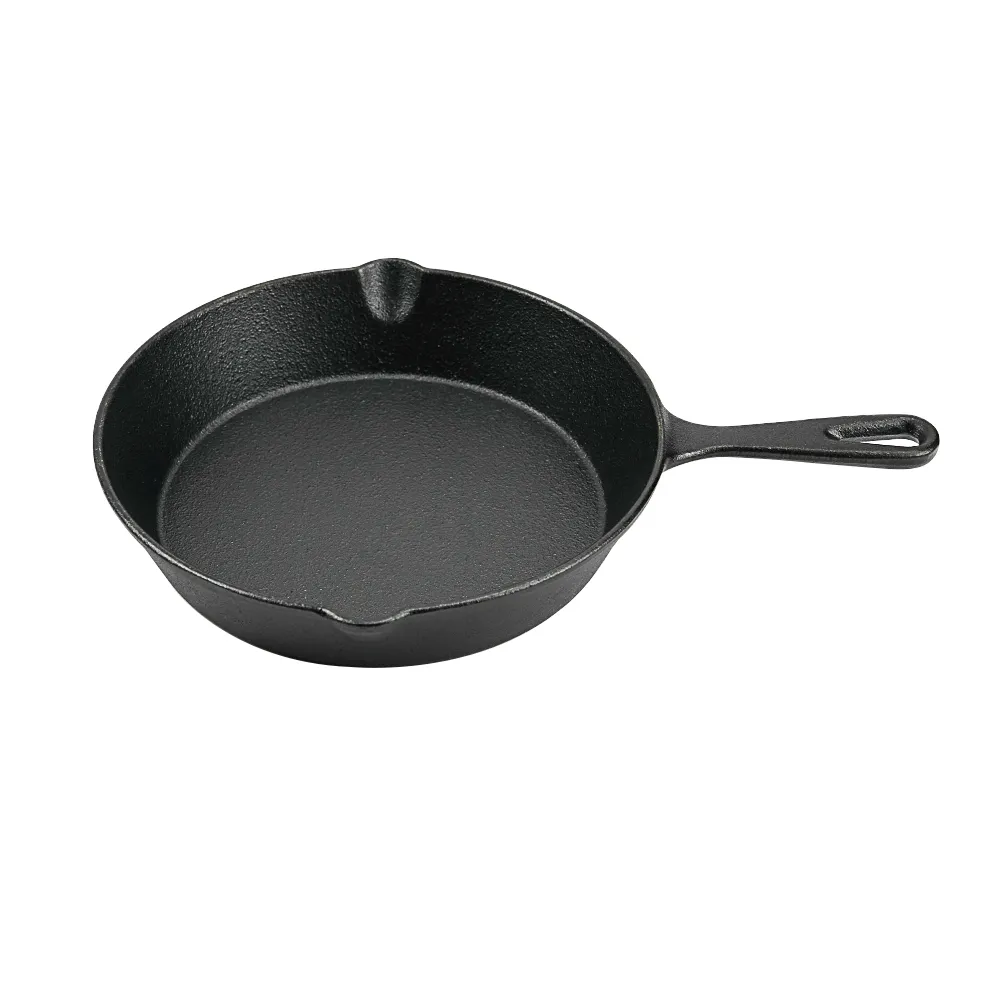 Cast Iron Pan Frying Pan Indoor Outdoor Cookware Non Stick Coating Induction Skillet Dish