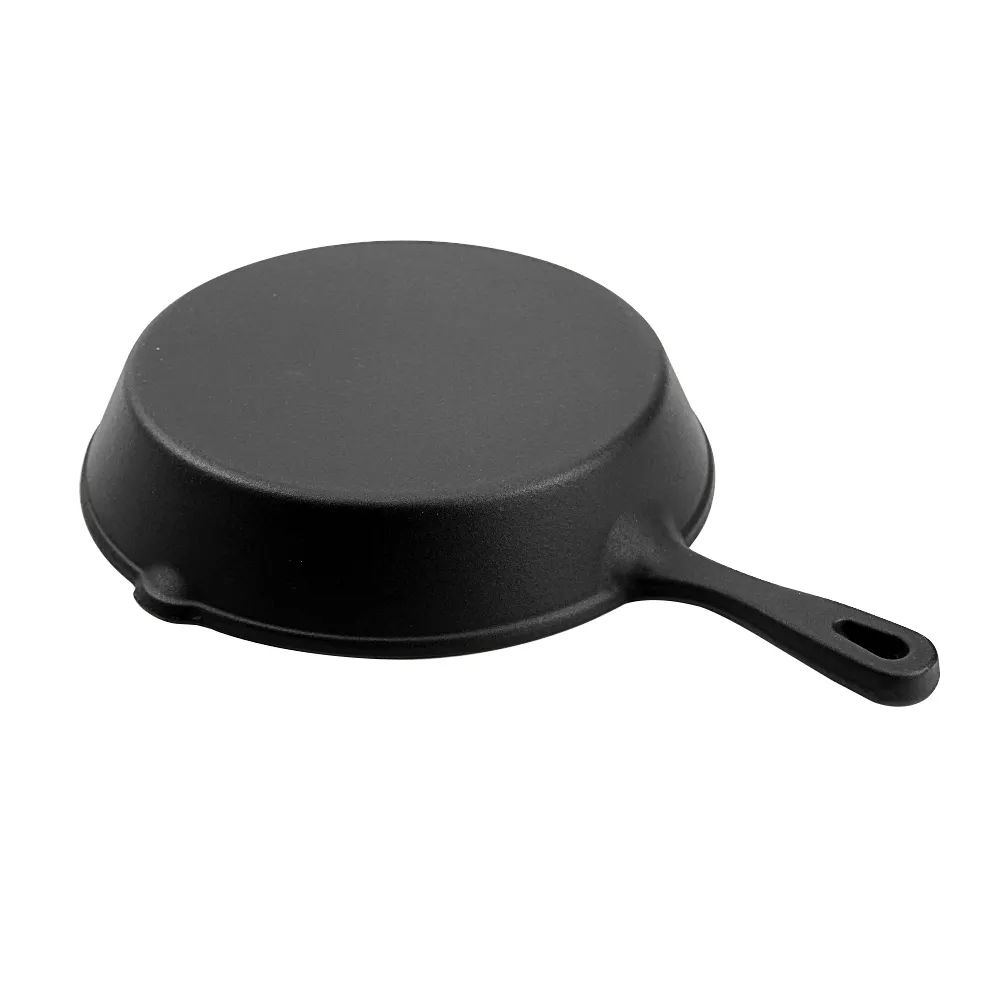 Cast Iron Pan Frying Pan Indoor Outdoor Cookware Non Stick Coating Induction Skillet Dish