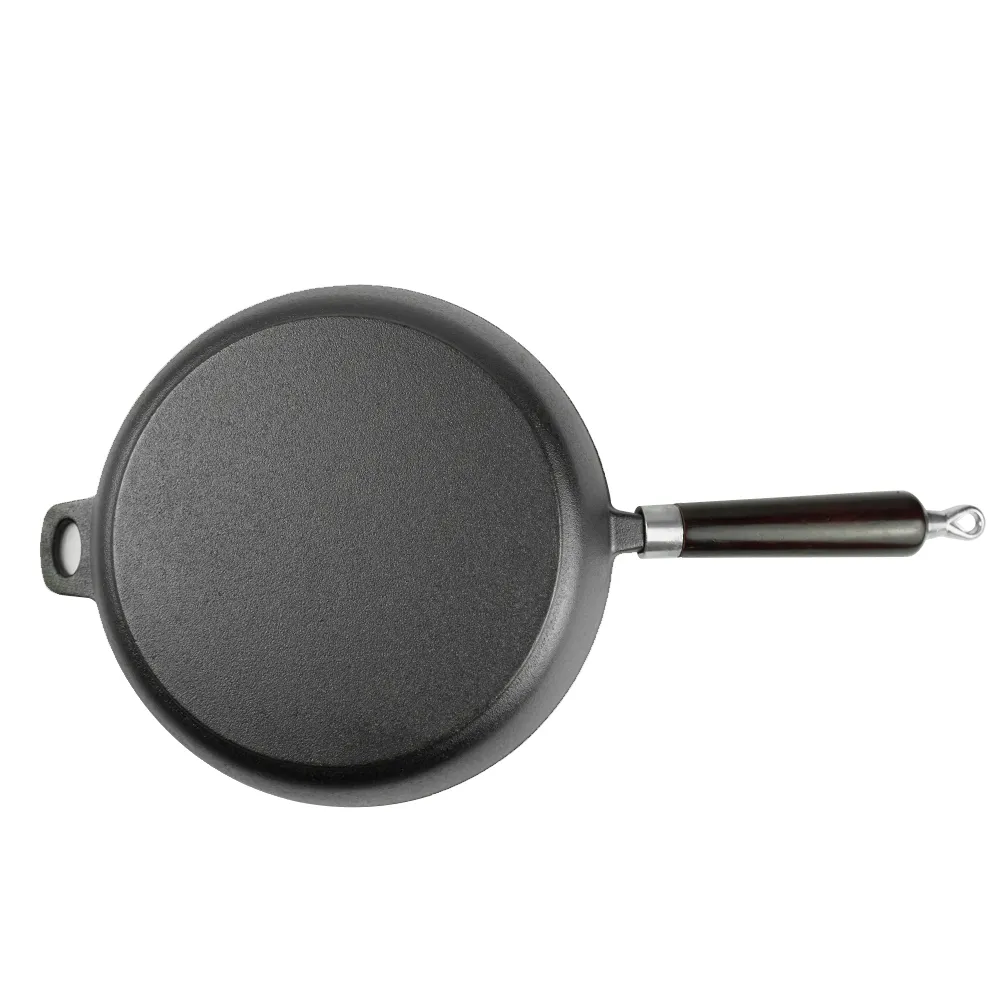 Uncoated iron frying pan, household non-stick gas stove, induction cooker special frying pan for eggs and steaks