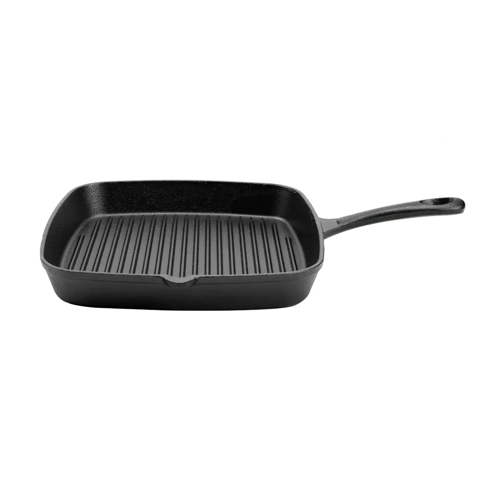 High-quality steak grills, barbecue square POTS, cast iron grills, non-stick pans, frying pans and cookware