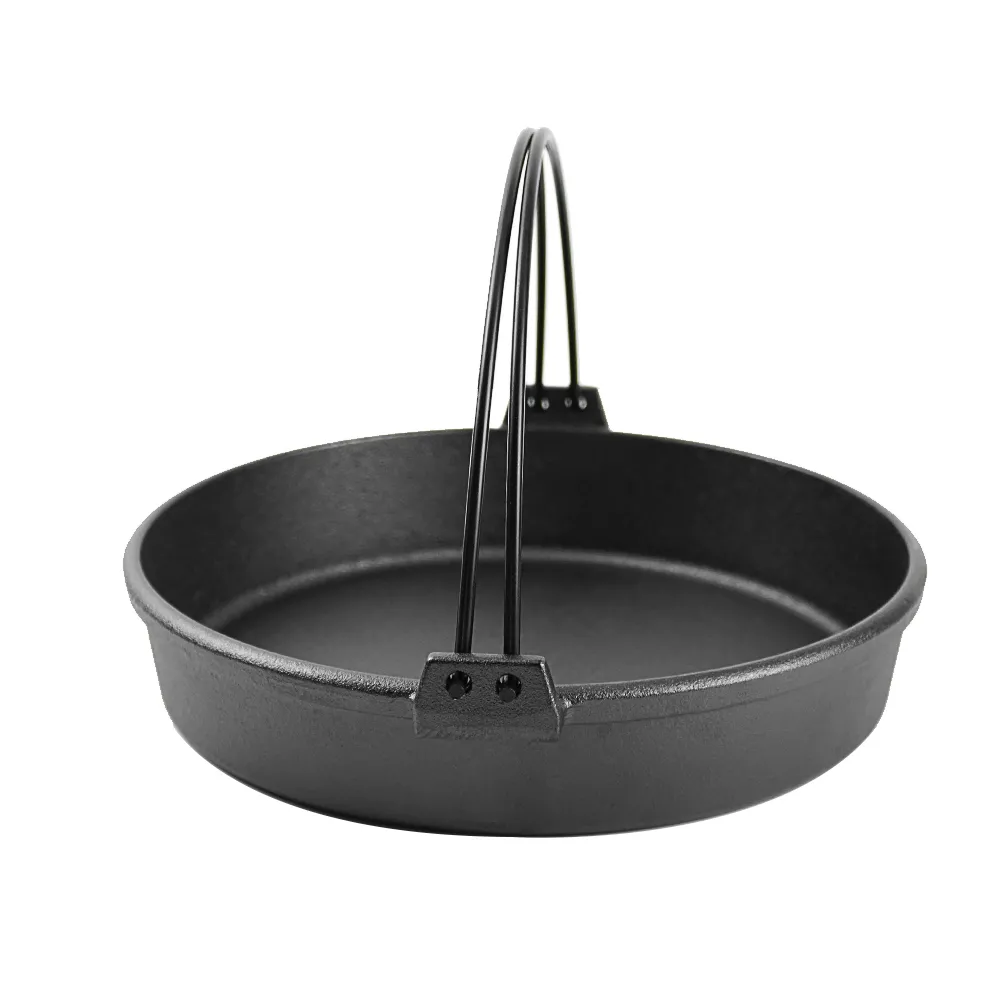 Japanese cast iron cookware, sukiyaki pot and ramen pot