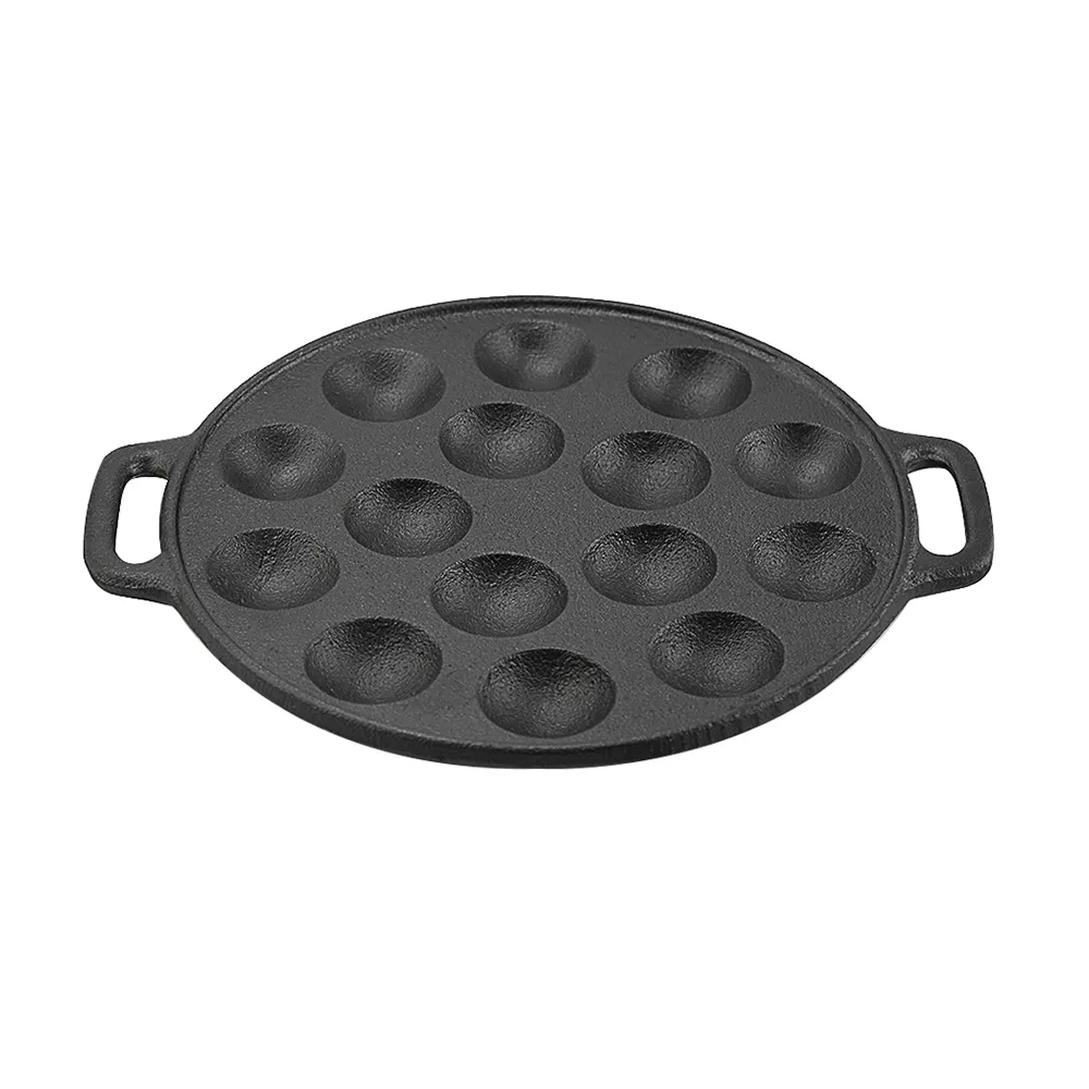 Takoyaki 15-hole flat pan mold, takoyaki making frying pan, takoyaki pancake baking tray