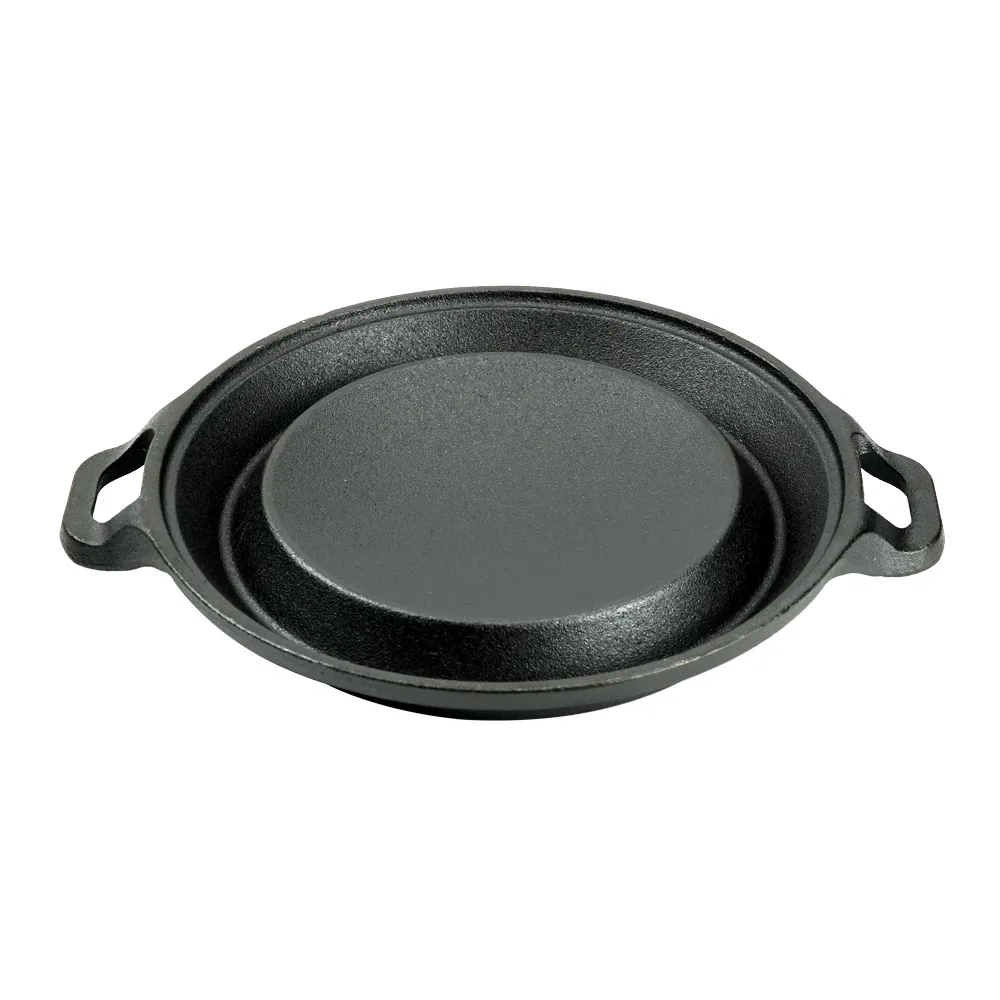 Cast-iron pancake pan for making pancakes
