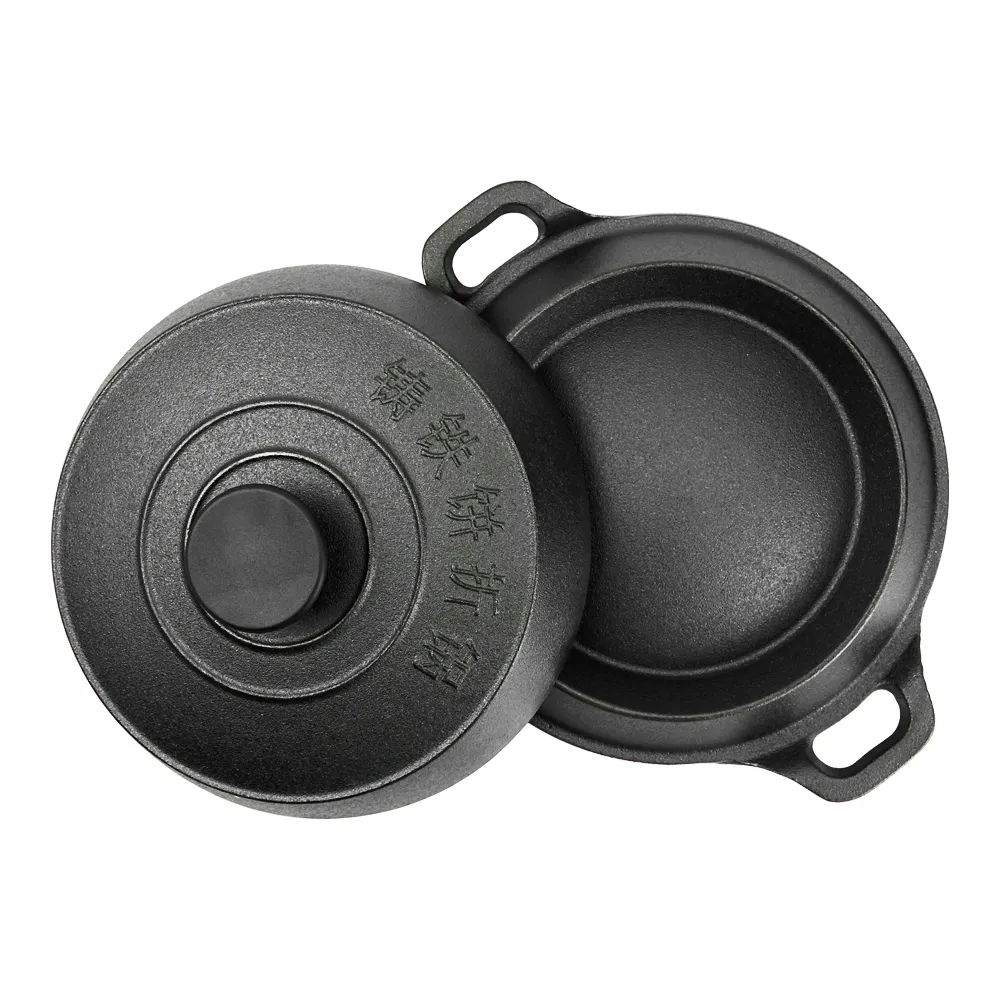 Cast-iron pancake pan for making pancakes