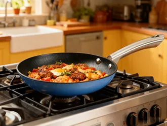 Cast iron light wok