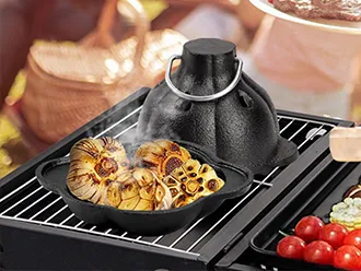 Garlic roasting device