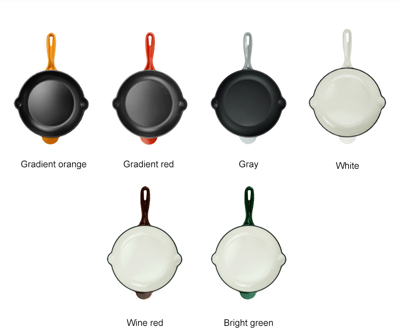 26 cm round frying pan with spout pre-treated non-stick surface kitchen tools and cookware