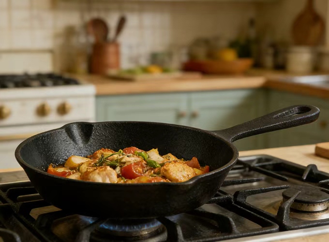 Frying pan combination