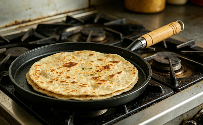 Premium Cast Iron Indian Tawa: Traditional