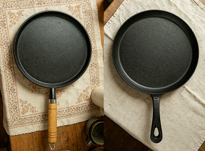 Premium Cast Iron Indian Tawa: Traditional