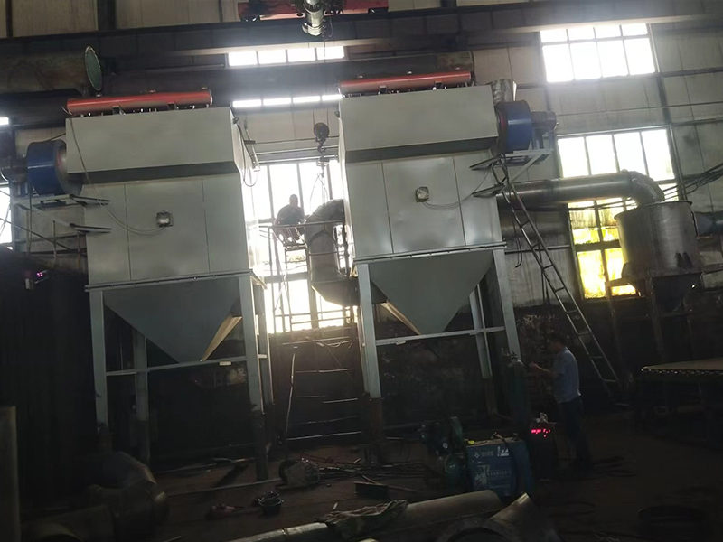 Our Company Adds a Mesh Belt Through-Type Shot Blasting Cleaning Machine